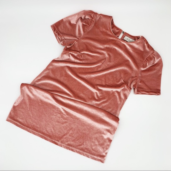 WAYF Puff Sleeve Mini Dress Size Small - Picture 6 of 11